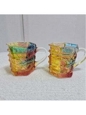 Unbranded Multicolor Stacked Book Mugs, One Size